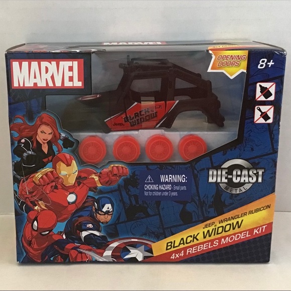 Marvel Other - Marvel “Black Widow” Die Cast Model Kit